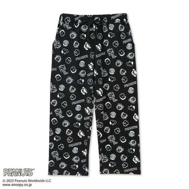 「レディース リラクシングパンツ(ブラック)」(M・L・LL 1639円／3L・4L 1969円)