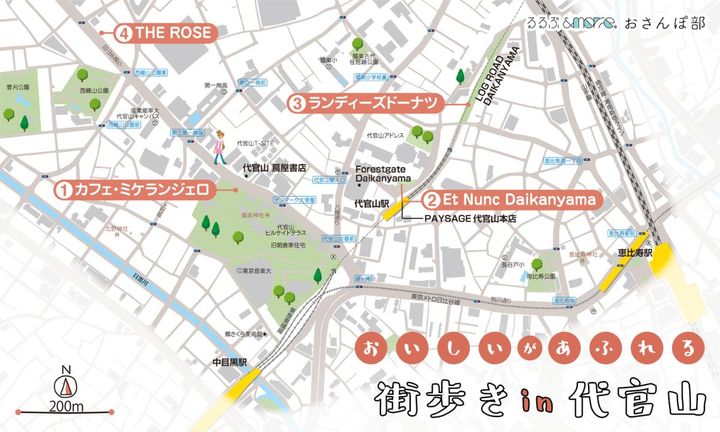 代官山お散歩マップ