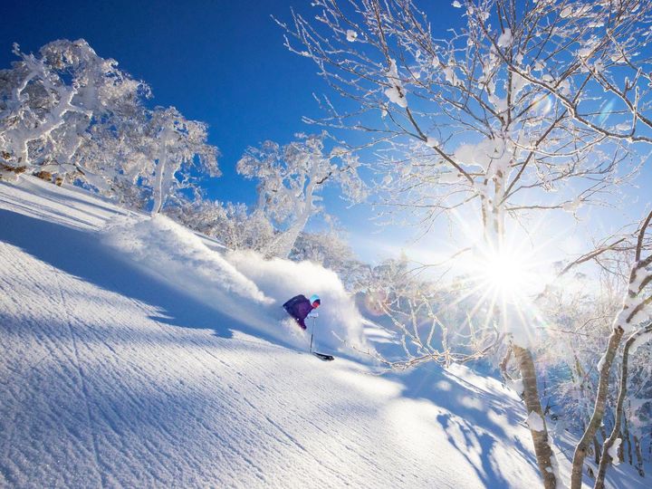 3つの山からなる巨大なスノーリゾート