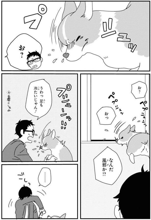 足も冷たいじゃん！ (C)らくだ／KADOKAWA