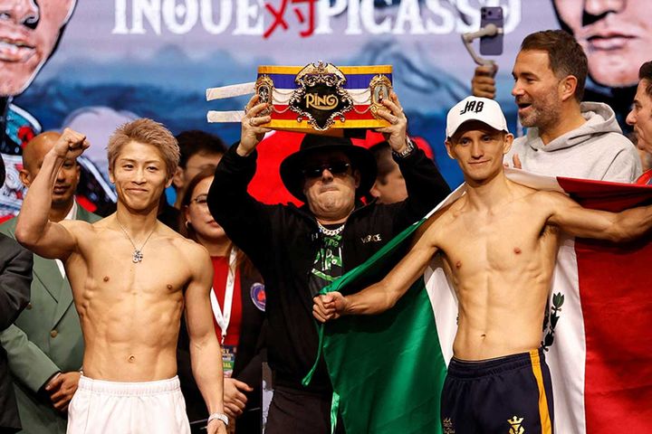 井上尚弥、アラン・ピカソ（C）ロイター