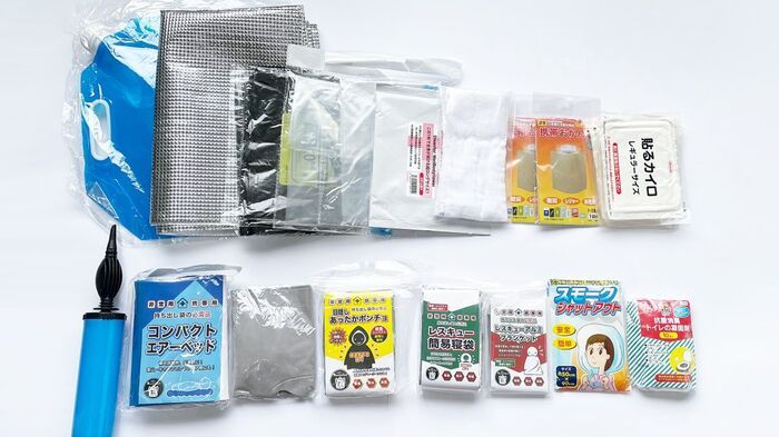 持ち歩ける『防災ボトル』を100均グッズで作ってみた。防災バッグの見直しも！【もしもの備えに】