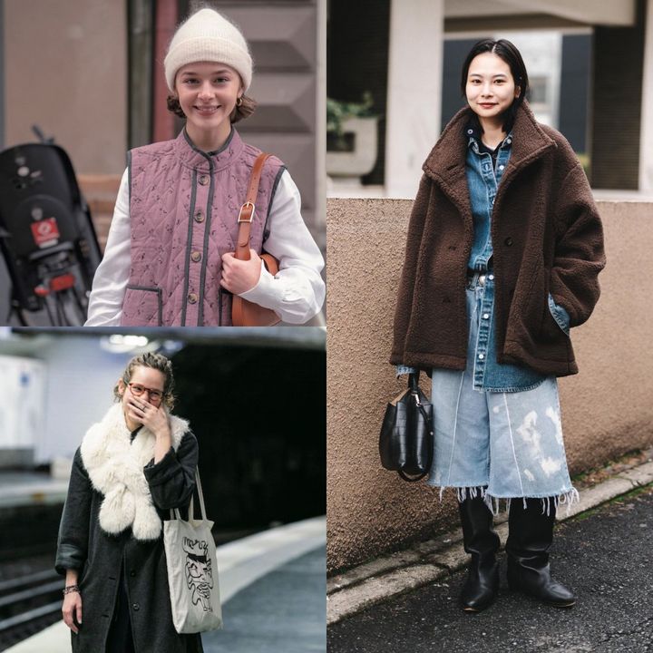 冬のコーディネートを彩る”もこもこ”アウター＆小物のお手本コーデ10選