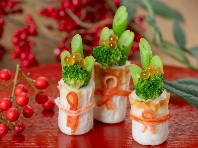 おせちにぴったり「ちくわ門松」
