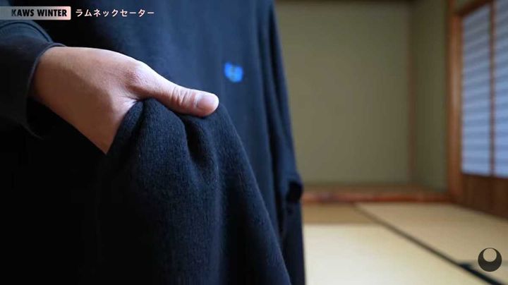 ユニクロ「カウズ ウィンター ラムクルーネックセーター」は肌触り抜群