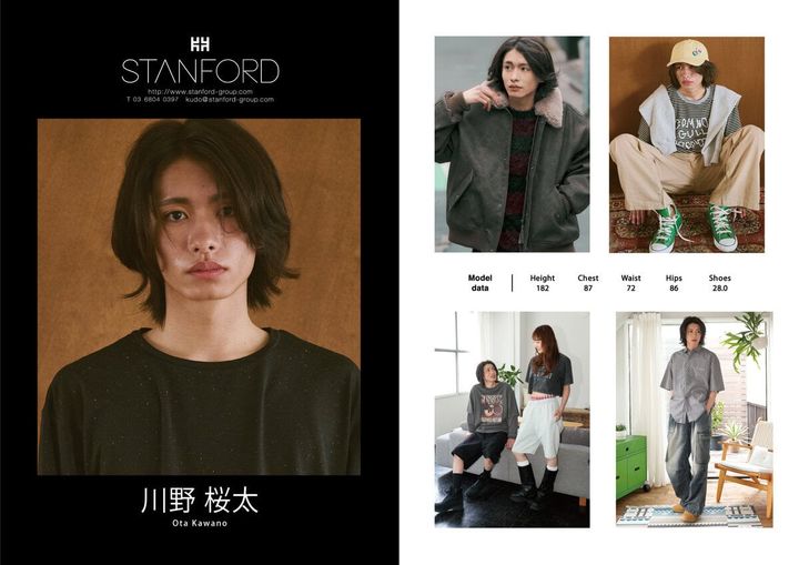STANFORD所属のモデル・川野桜太の好きなものは？