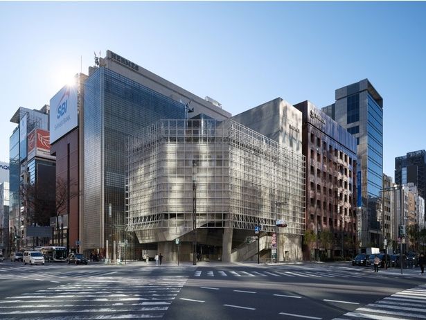 展覧会の会場となるGinza Sony Park。銀座駅直結でアクセス抜群 写真提供：Ginza Sony Park