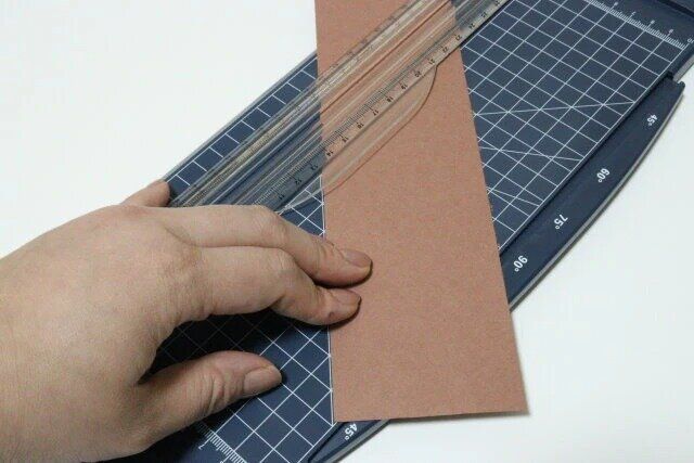 ダイソー ペーパーカッター（分度器付）