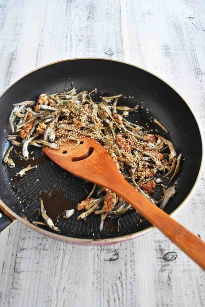 「くるみ入り田作り」レシピ