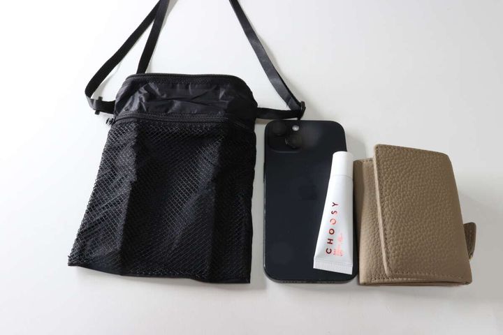 トラベルショルダーバッグ ダイソー 展開