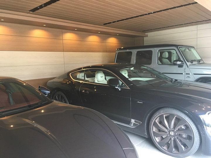 パーキングのライティングがハイセンス