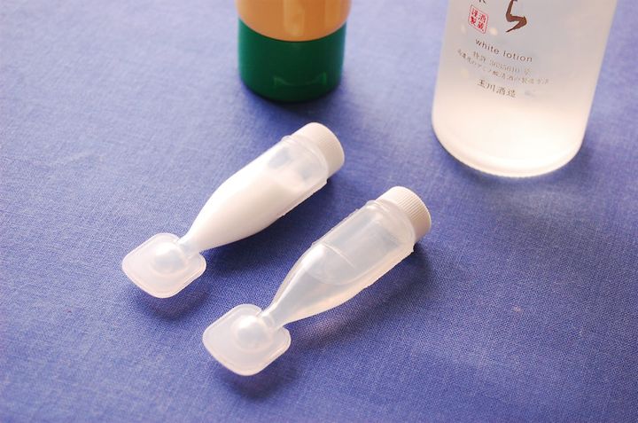 クリームと化粧水