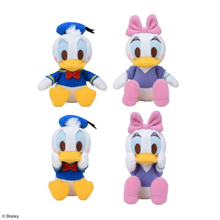 ドナルドダック&デイジーダック 赤いほっぺ マスコット