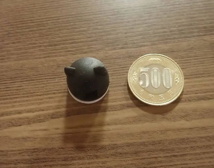 DAISO(ダイソー)：スパチュラ＆ピンセットスタンド(ネコ型、4個)