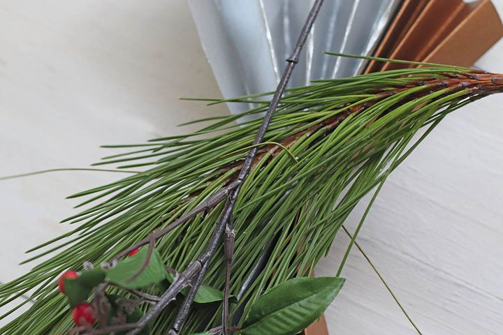 ワイヤーで留める