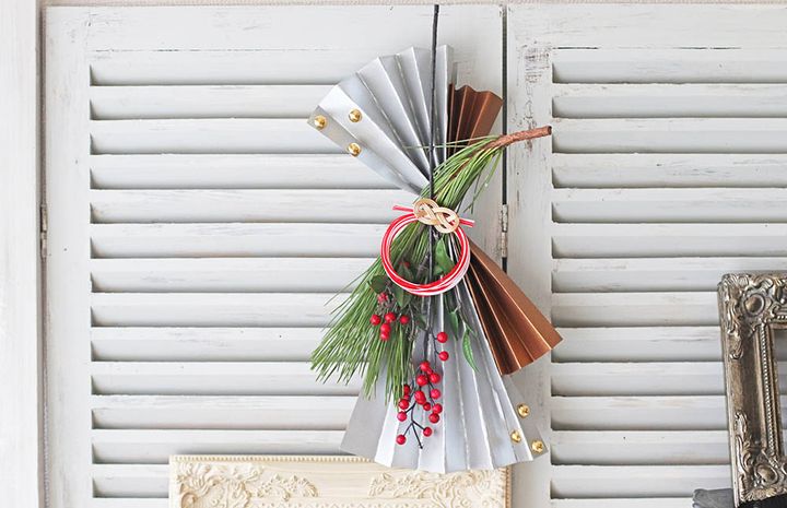 100均グッズで作る「華やかお正月飾り」