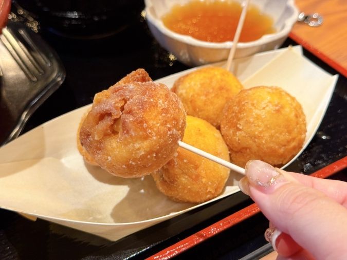 楽天地もつ鍋テーマパーク もつたこ焼き