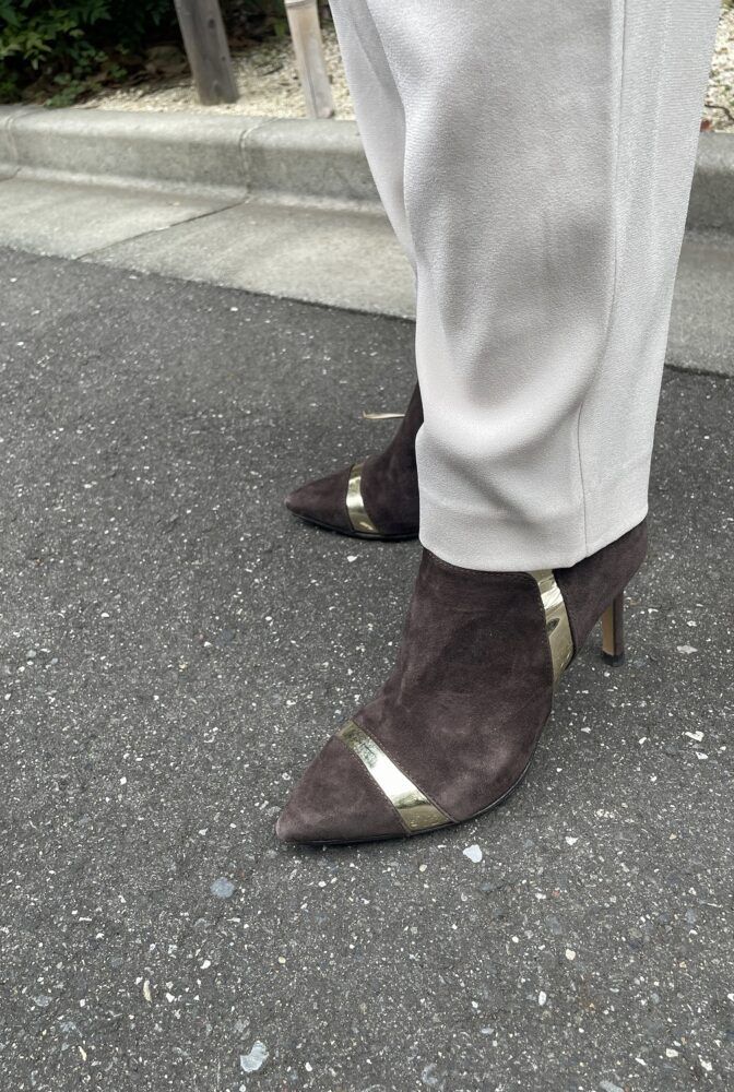 MODA DI FAUSTOのショートブーツ