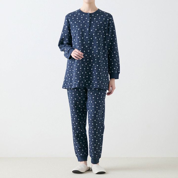 ニットキルトパジャマ ミッキーモチーフ