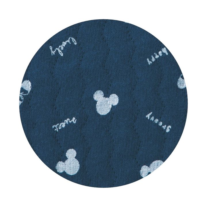 ニットキルトパジャマ ミッキーモチーフ デザインアップ