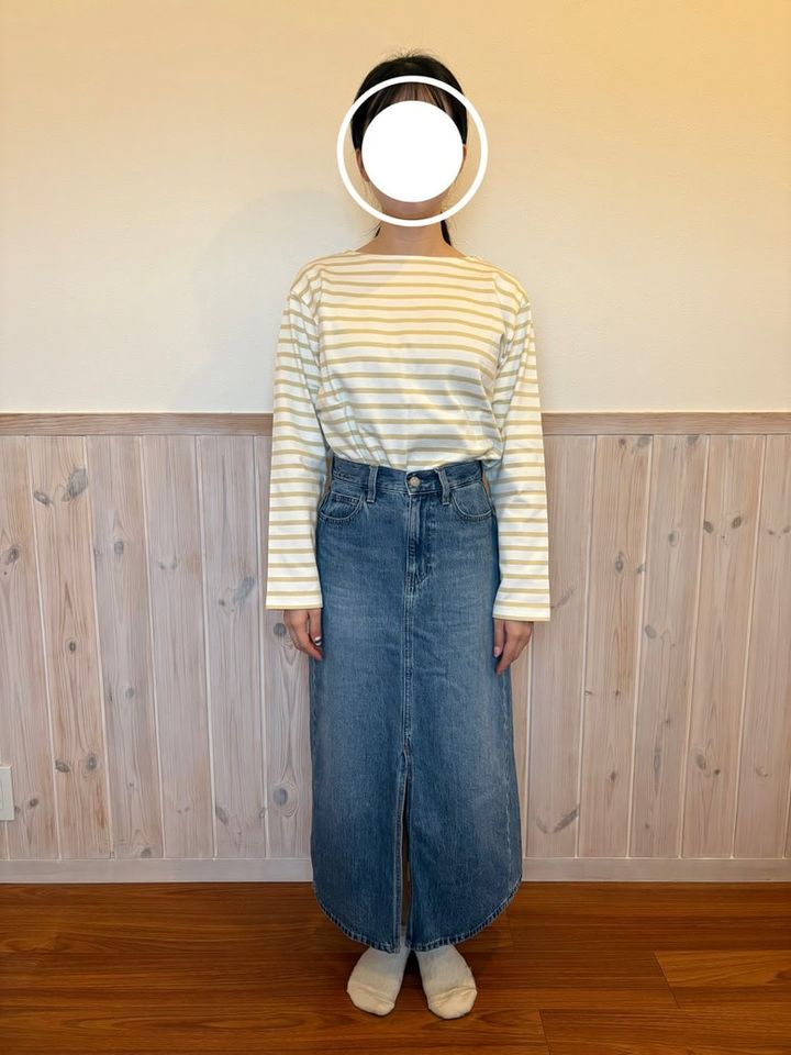 無印良品 婦人 太番手ボートネック長袖Ｔシャツ