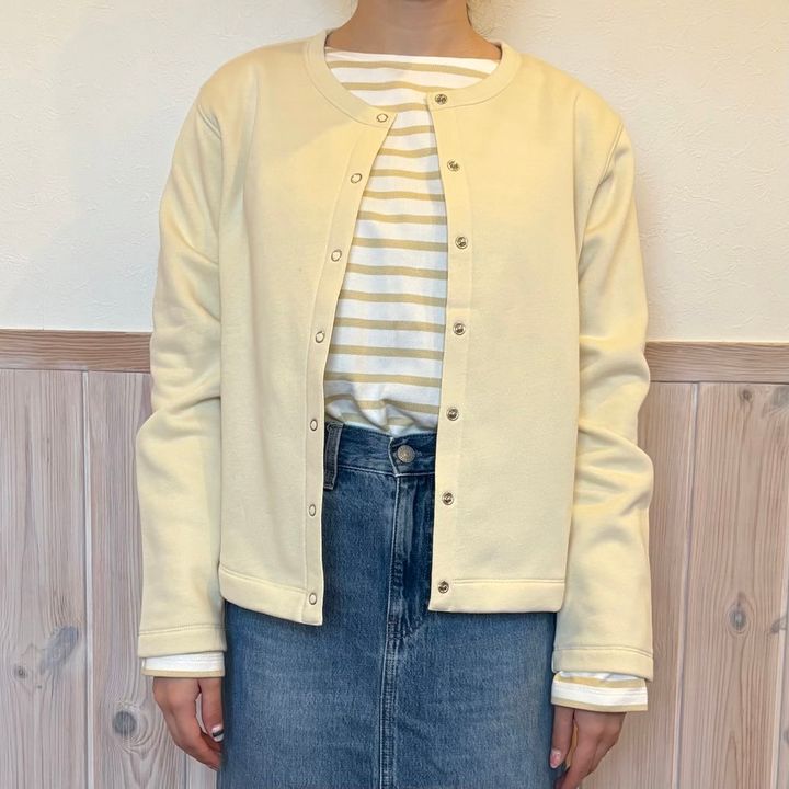 無印良品 婦人 スウェットカーディガン