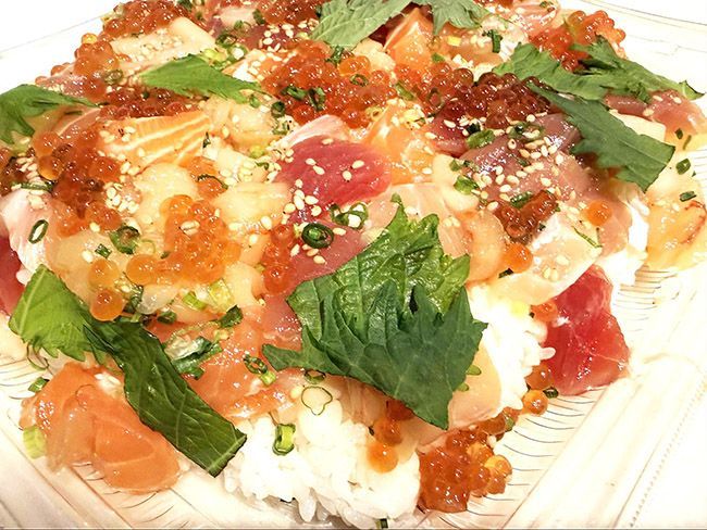 きらめき海鮮漬けちらし