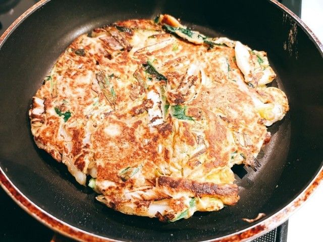 だいたい海鮮チヂミ