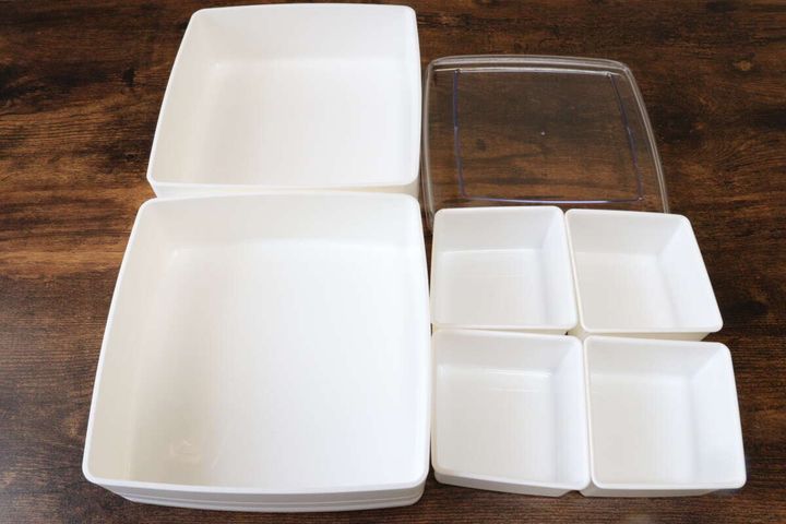 ダイソー イノマタ オードブルボックス 2段