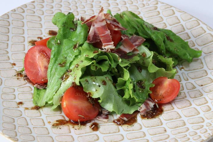 ダイソー バルサミコ酢 サラダ