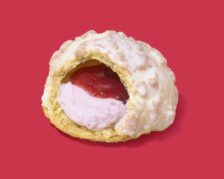 ザクザク食感いちごのクッキーシュー02