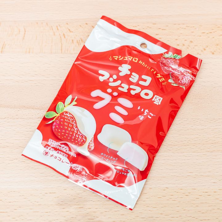 チョコマシュマロ風グミいちご味