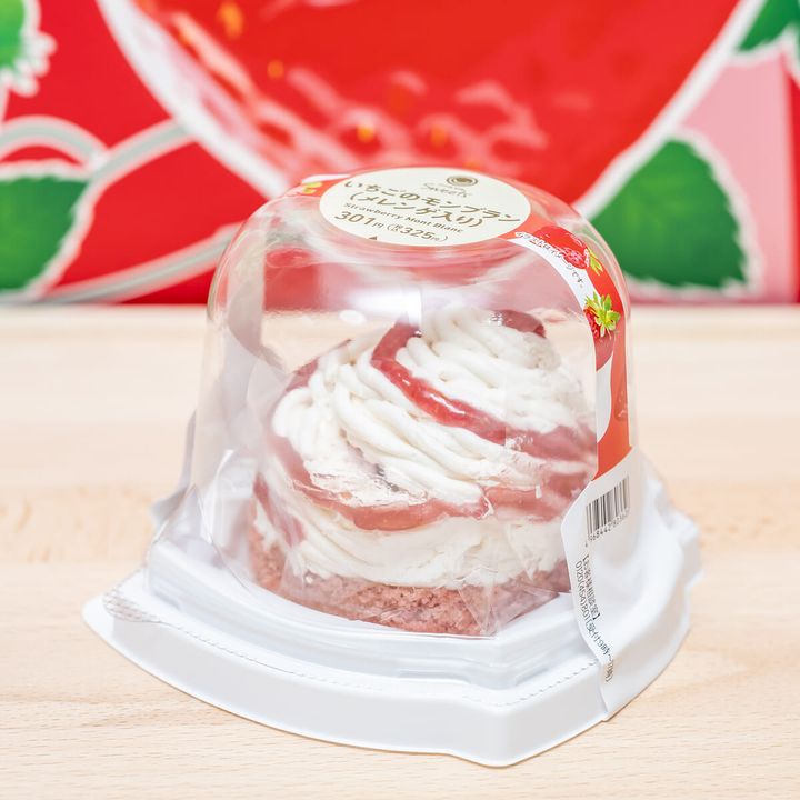 いちごのモンブラン（メレンゲ入り）