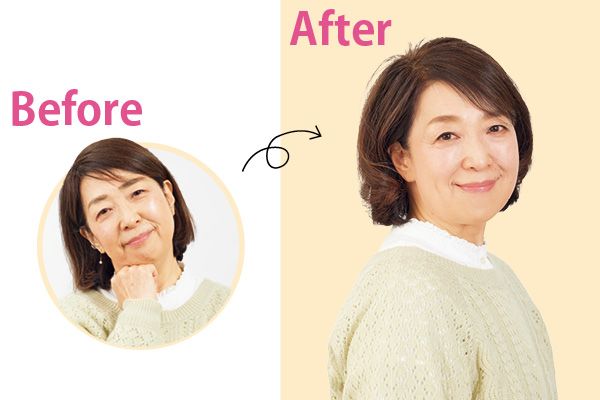 髪と眉に悩む読者がチャレンジ！