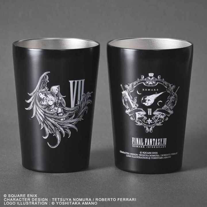 FINAL FANTASY Ⅶ REMAKE INTERGRADE CUP COFFEE TUMBLER BOOK