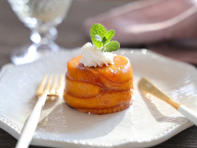 焼かないミニココットのタルトタタン