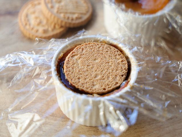 サブレを乗せる