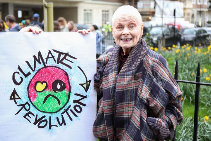 2014年、水圧破砕法によるシェールガス開発に対する抗議デモでプライスが撮影した1枚。