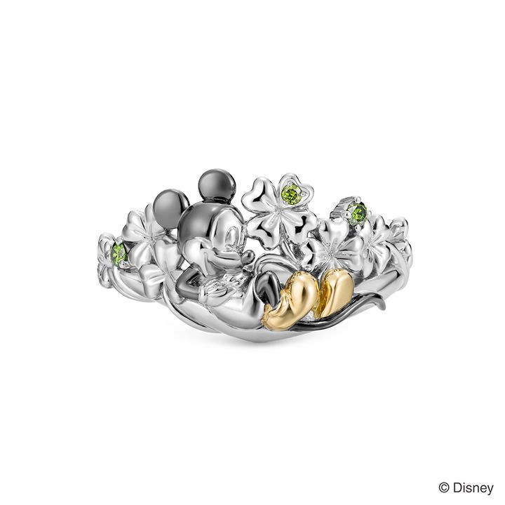 結婚30周年記念！幸せあふれる「ミッキーマウス」をモチーフにしたリング