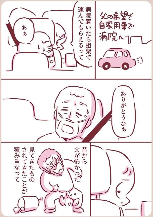 昔から父が怖かった （C）枇杷かな子／KADOKAWA