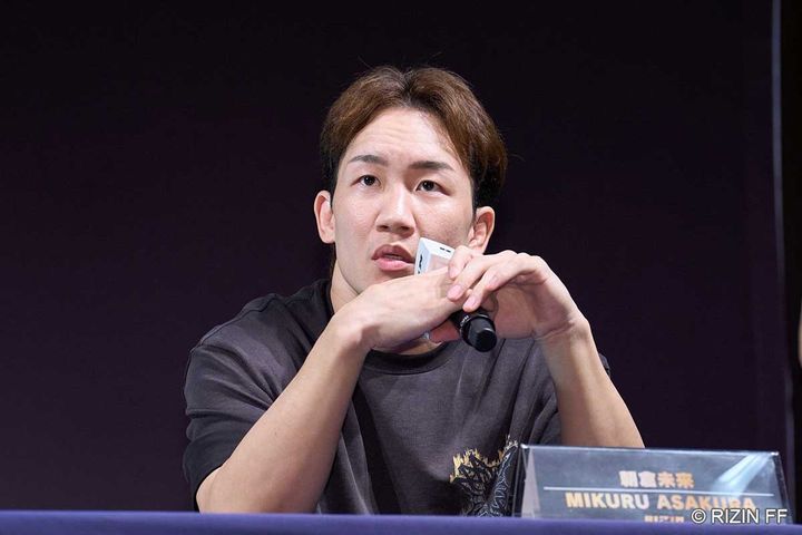 朝倉未来（C）RIZIN FF