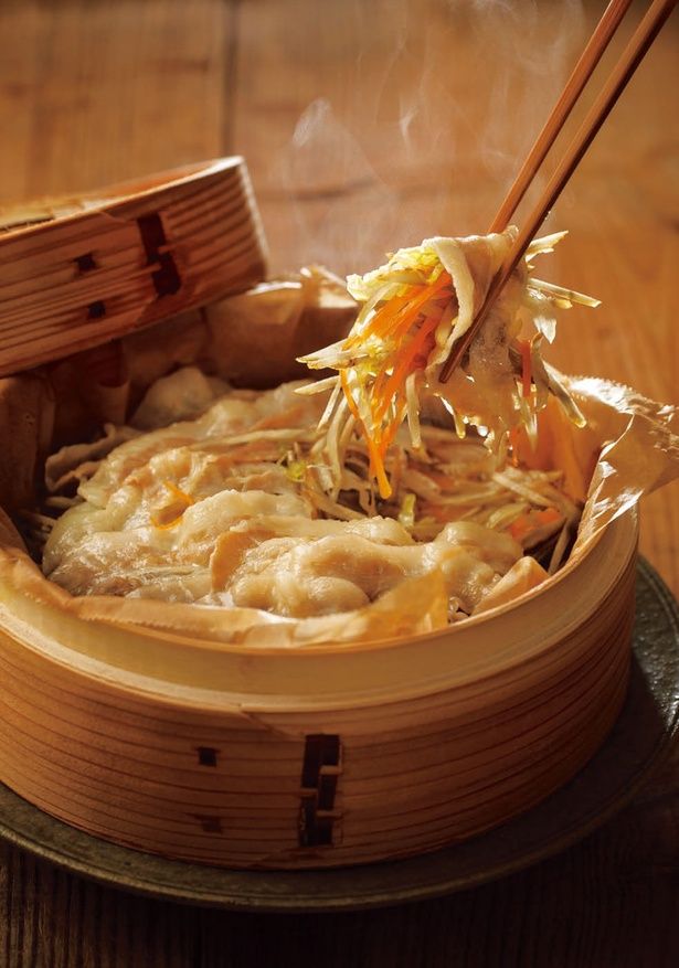 「千切り野菜の豚肉蒸し」 （C）らむ／ワニブックス