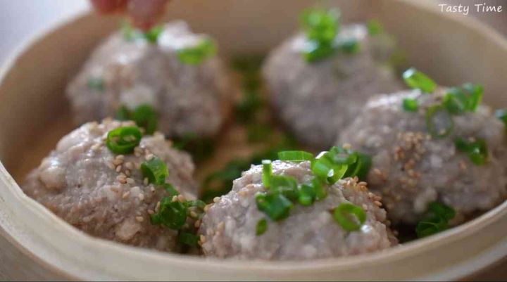 せいろ蒸し調理法：シュウマイ