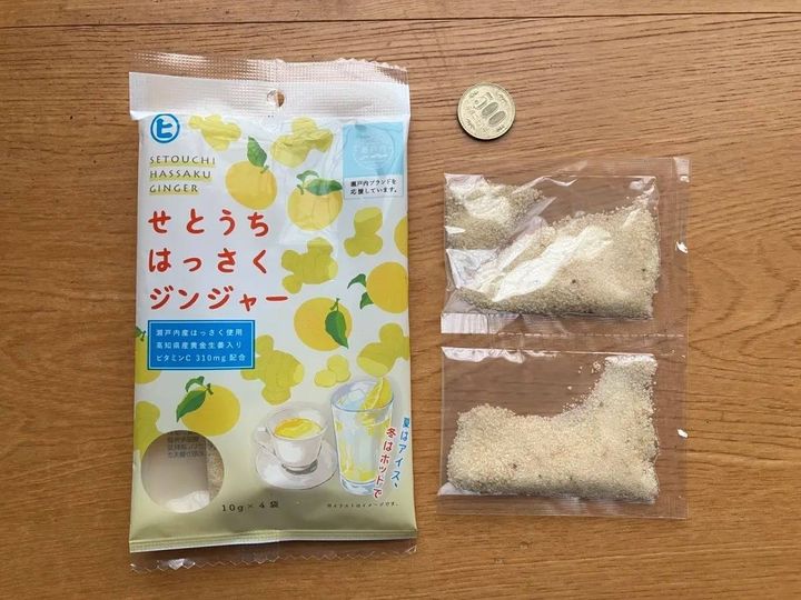 DAISO(ダイソー)：樋口製菓 せとうちはっさくジンジャー