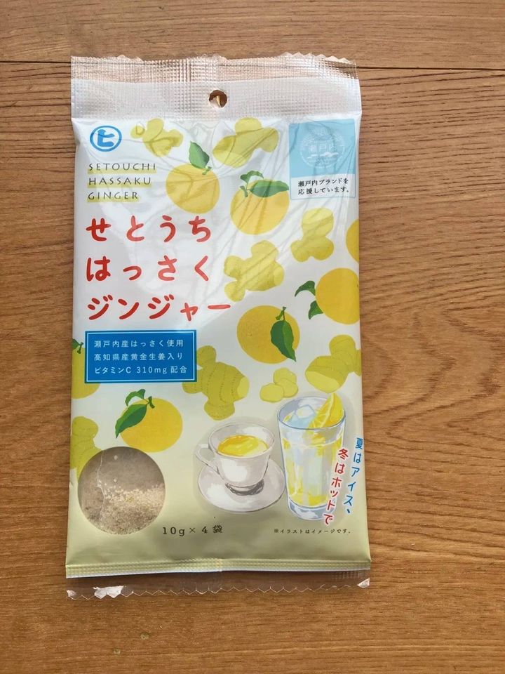 DAISO(ダイソー)：樋口製菓 せとうちはっさくジンジャー