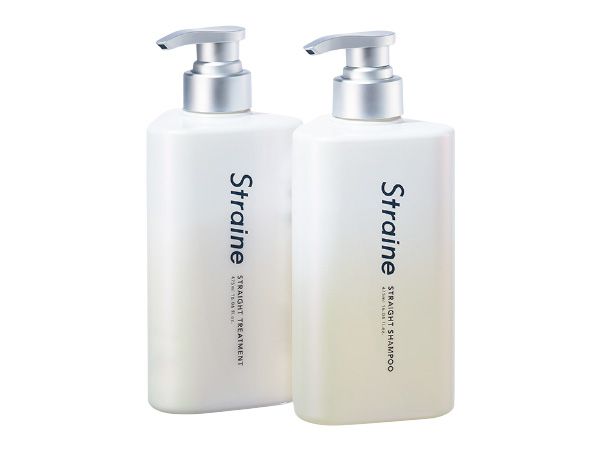 【左】ストレートトリートメント 【右】ストレートシャンプー