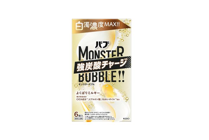 【バブ モンスターバブル】よくばりミルキー［医薬部外品］6錠入り¥990＊編集部調べ