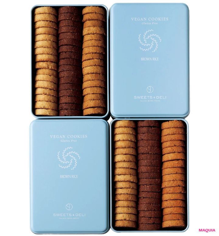 神崎恵さんのおすすめギフト・手土産・食品 パレスホテル ヴィーガンクッキー缶