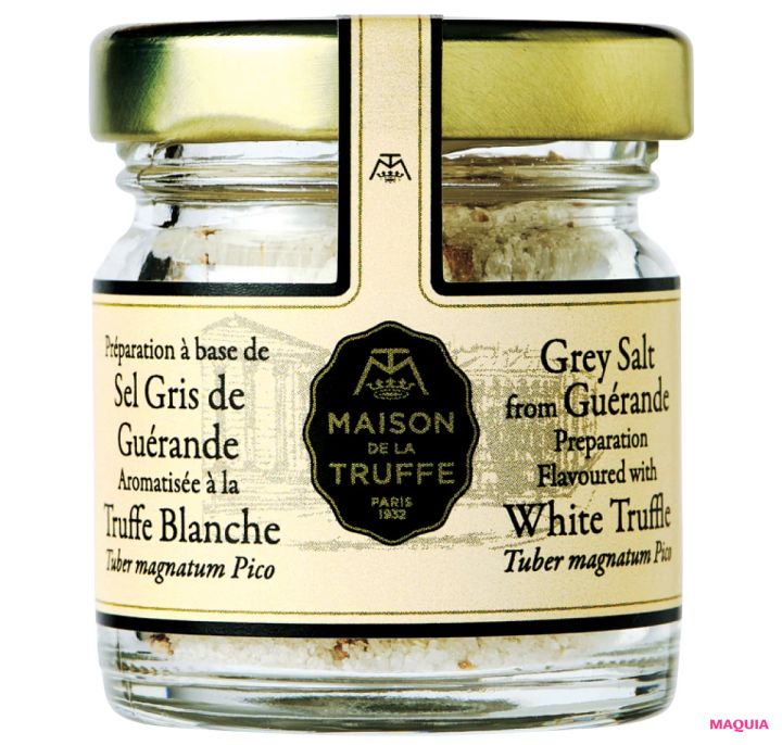 神崎恵さんのおすすめギフト・手土産・食品 白トリュフ入りゲランド塩