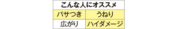 こんな人にオススメ パサつき、うねり、ハイダメージ